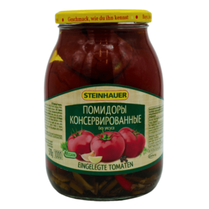 Steinhauer tomater uten edikk 1 kg – naturlig syltede tomater uten eddik