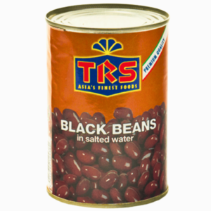 TRS svarte bønner 400g – proteinrike og klare til bruk