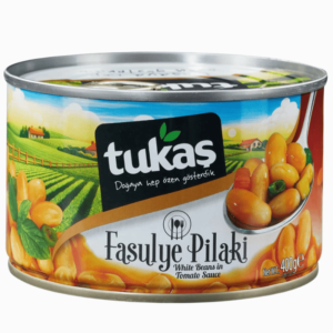 Tukas hvite bønner i tomatsaus 400g – klassisk og klar til servering