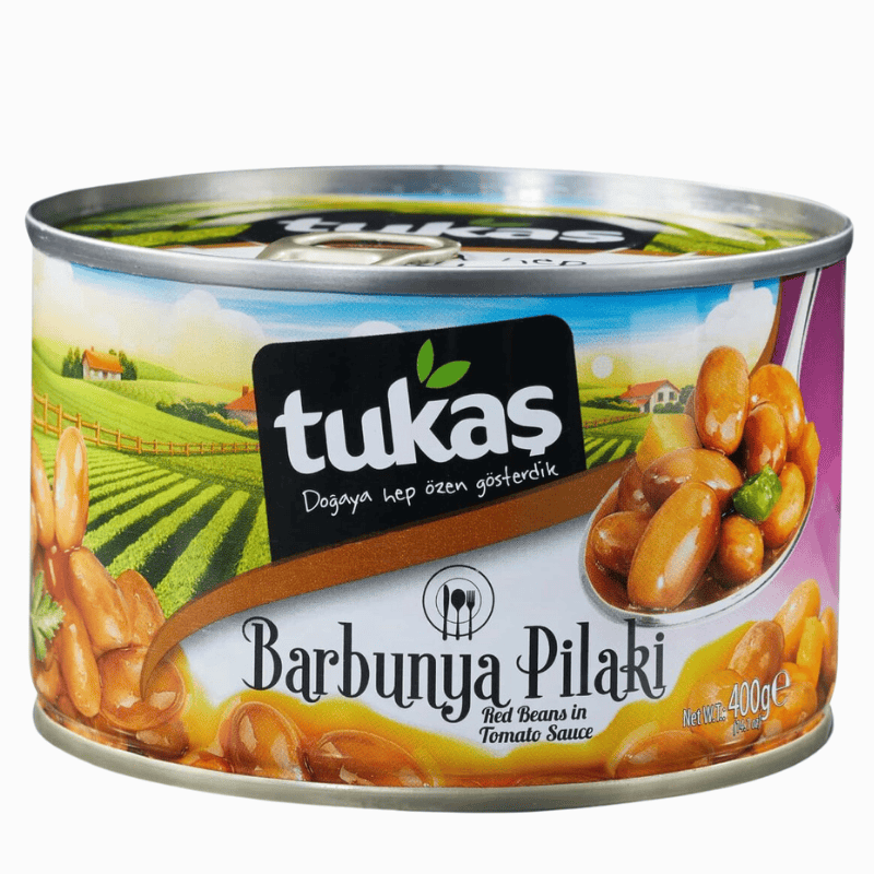 Tukas røde bønner i tomatsaus 400g – klar til bruk og full av smak