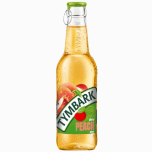 Tymbark eple og fersken 250ml – Fruktig drikk i glassflaske