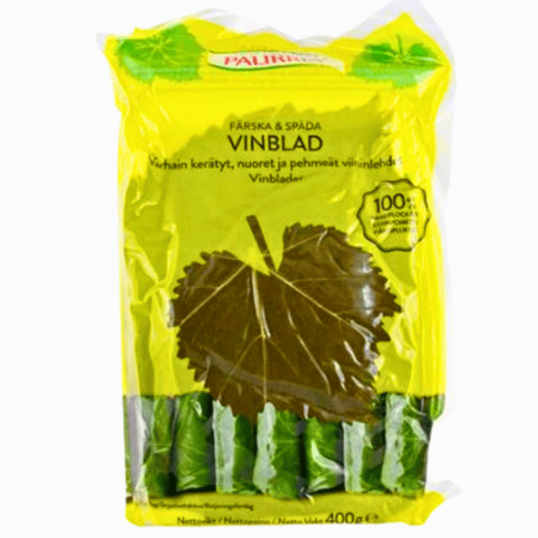 Palirra vinblader vakuumpakket 400g – ferske vinblader til dolma og matlaging