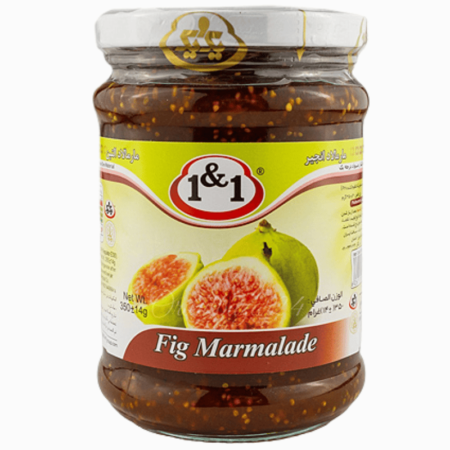 1&1 Fikken syltetøy 350g – tradisjonell fruktpålegg med rik smak