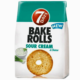 7Days Bake Rolls Sour Cream & Spring Onion 160g – sprø ruller med kremet og krydret smak