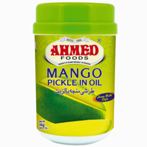 Sterk indisk mango pickle fra AHMED, 1 kg