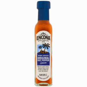 Encona sterk chilisaus med original oppskrift – 142ml