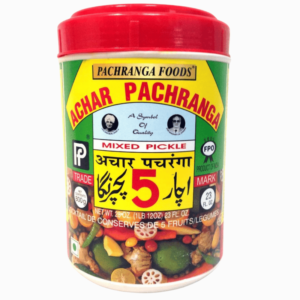 Fargerik indisk blandet pickle fra Pachranga, 800g