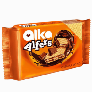 Alka Alfers vafler med kakaosmak 170g – sprø og fyldige lag med kakao