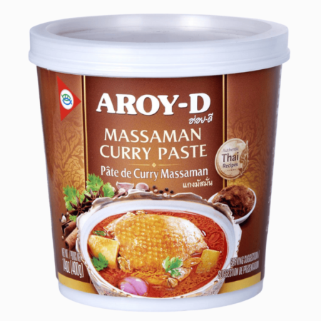 Aroy-D Massaman curry paste 400g – autentisk thailandsk currypasta med mild smak