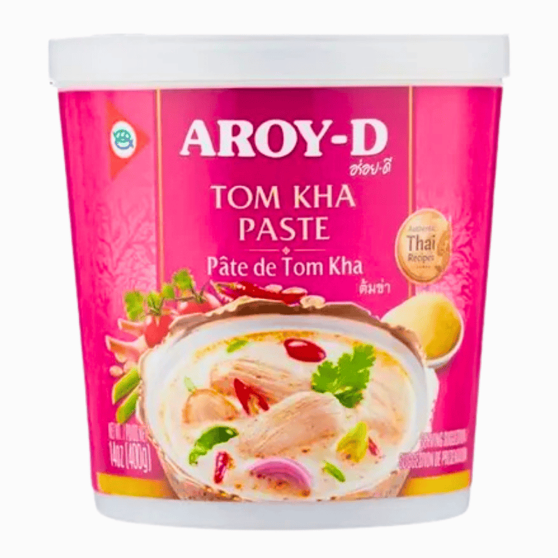 Aroy-D Tom Kha paste 400g – thailandsk base for kokosnøttsuppe