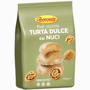 Boromir Turta Dulce med nøtter 300g – myke pepperkaker med rik nøttesmak
