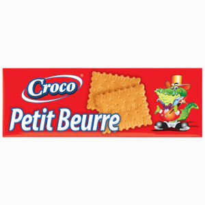Croco Petit Beurre kjeks 100g – klassiske sprø kjeks, perfekt til te eller kaffe