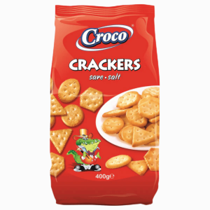 Croco saltkjeks 400g – sprø og smakfulle kjeks med et hint av salt
