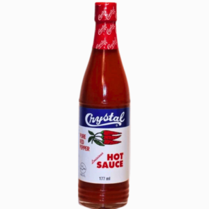 Crystal ren rød peppersaus 177ml – klassisk amerikansk hot sauce