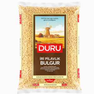 Duru Bulgur Iri Pilavlik 1kg – grov bulgur perfekt for pilaf og tradisjonelle retter