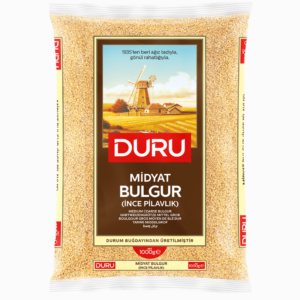 DURU bulgur middels grov Midyat 1kg – tradisjonell bulgur for allsidig bruk