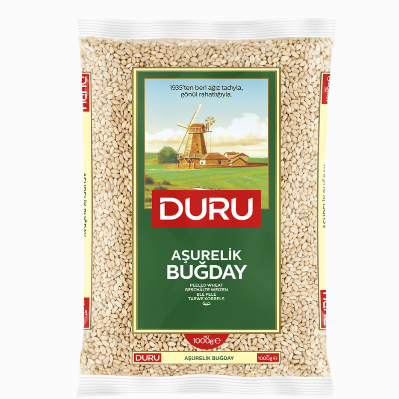 Duru Aşurelik Buğday 1kg – skåldet hvete, ideell for supper og desserter