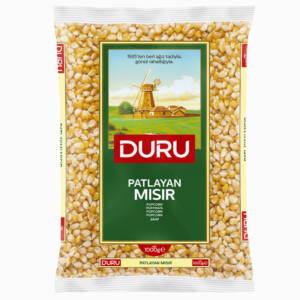 DURU Popping Corn 1kg – perfekte popcornkjerner for sprø og smakfulle popcorn
