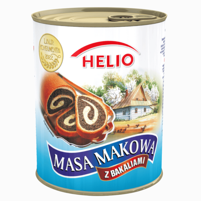 Helio Masa Makowa 850g – tradisjonell polsk valmuefrøfyll