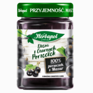 Herbapol solbærsyltetøy 280g – fyldig og aromatisk smak fra Polen