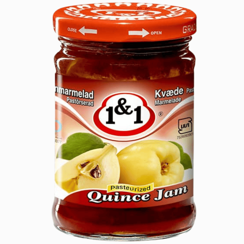 Kvede syltetøy 350g fra 1&1 – frisk og naturlig smak av kvede