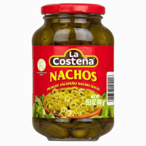 Skivede syltede jalapeños fra La Costeña – 440g glass med autentisk smak