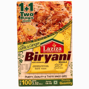 Laziza Biryani Masala 100g – krydderblanding for autentisk biryani