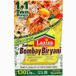 Laziza Bombay Biryani Masala 130g – krydderblanding med intens smak