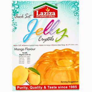 Laziza Jelly Mango Flavour 85g – tropisk dessertgelé med mangosmak
