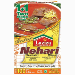Laziza Nehari Masala 110g – autentisk pakistansk krydderblanding for Nehari