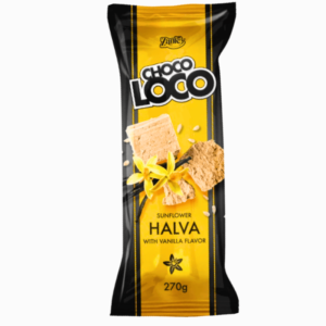 LOCO solsikkehalva med vaniljesmak 270g – klassisk ukrainsk godbit