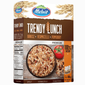 Melvit Trendy Lunch med spelt, vermicelli og tomater – rask, sunn og smakfull lunsj