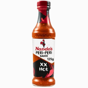 Nando's Extra Hot Peri-Peri saus 125ml – ekstremt sterk og smakfull