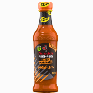 Nando's Peri-Peri marinade saus 262g – smaksrik og aromatisk