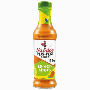 Nando's Peri-Peri saus Lemon & Herb 125g – mild og sitruspreget chilisaus