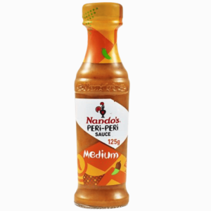 Nando's Peri-Peri saus Medium 125g – balansert og smakfull chilisaus