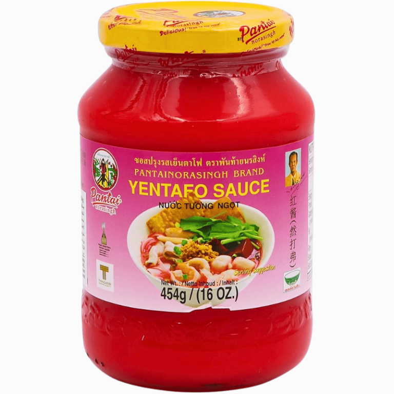 Yentafo saus 454g fra Pantai – thailandsk saus med søt og krydret smak