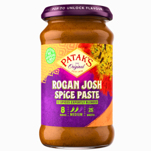 Patak’s Rogan Josh curry paste 283g – rik og krydret indisk smak