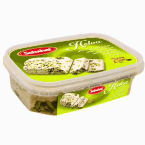 Sebahat helva med pistasjnøtter 350g – klassisk tyrkisk dessert med rik nøttesmak