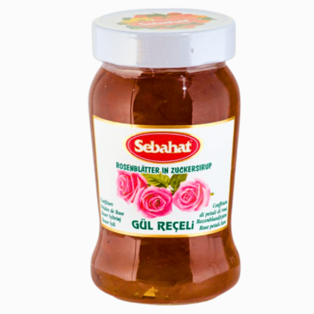 Sebahat rosenbladsyltetøy 360g – aromatisk og eksotisk pålegg