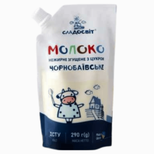 Sladosvit søtet kondensert melk 290g doypack – praktisk og kremet