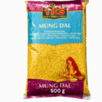 TRS Moong Dal Washed 500g – proteinrik, skåldet og klar til matlaging