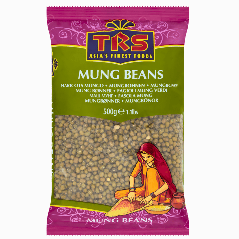 TRS Hele Mungbønner 2kg – perfekte til spirer, supper og asiatiske retter