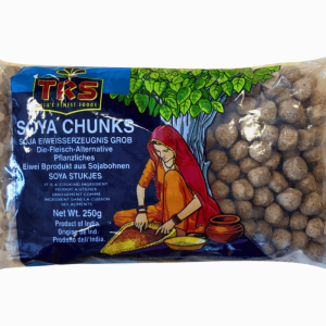 TRS Soya Chunks 250g – proteinrike soyabiter for vegetarretter