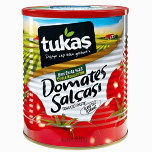 Tukas tomatpuré 830g – konsentrert tomatsmak for matlaging