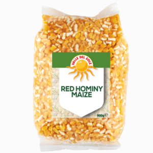 Valle del Sole Red Hominy Broken Maize 900g – grov maisgryn ideelle til tradisjonelle retter