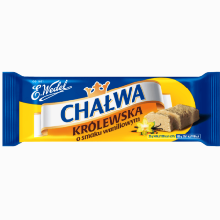 Wedel Krolewska sesamhalva med vaniljesmak 100g – klassisk polsk søtsak