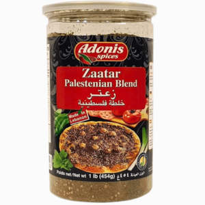 Adonis Zaatar Palestinian Style 454 g – klassisk palestinsk zaatar med sumac og sesam