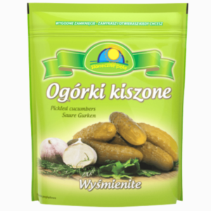 Agurker i saltlake (kiszone) – sprø, fermenterte pickles