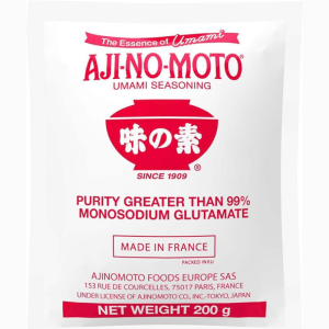 Ajinomoto monosodium glutamat 200 g – ren umamiforsterker for suppe og wok